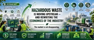 Hazardous Waste Is Moving Upstream — and Rewriting the Economics of the Industry
