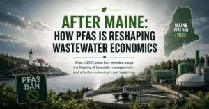 After Maine: How PFAS Is Reshaping Wastewater Economics