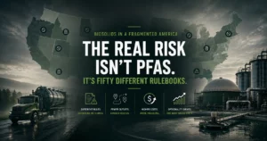 The Biggest Risk in Biosolids Isn’t PFAS — It’s Fifty Different Rulebooks
