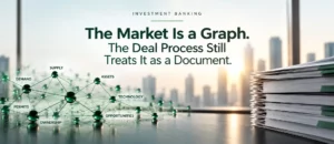 The Market Is a Graph. The Deal Process Still Treats It as a Document.